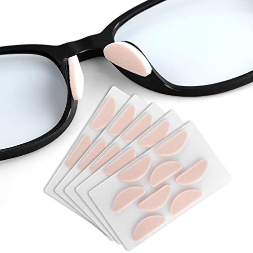 ASTER 20 Pairs of Eyeglass Nose Pads, Soft Foam Self-Adhesive Nose Pads, Anti...