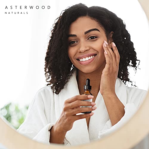 Asterwood Naturals Face Serum Vitamin C with Hyaluronic Acid, Anti Aging, Ant...