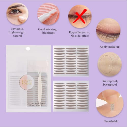Asther Eyelid Tape, Eyelid Tape for Droopy Eyes, Eyelid Lifter Strips, Hooded...