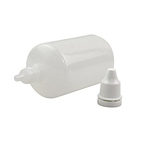 10 Pcs Empty Refillable Plastic Squeezable Dropper Bottle Portable Eye Liquid...