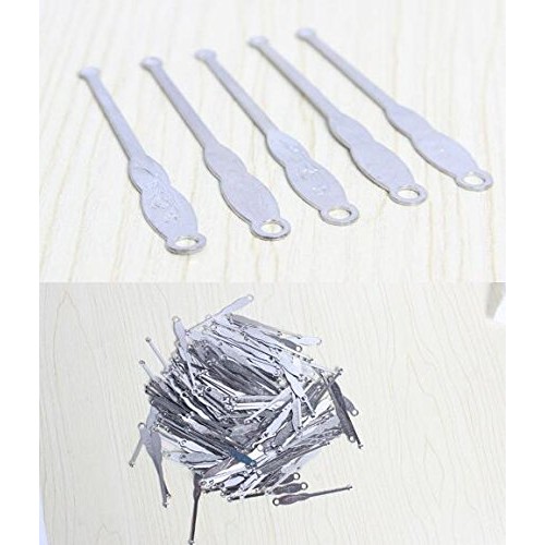 12pcs Sliver Metal Adult Children Ear Spoon Earwax Curette Remover Earpick Cl...