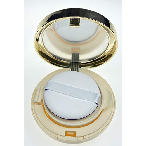 ASTRQLE 15ml 0.5oz Empty Luxurious Golden Portable Make-up Powder Container A...