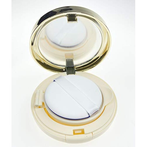 ASTRQLE 15ml 0.5oz Empty Luxurious Golden Portable Make-up Powder Container A...