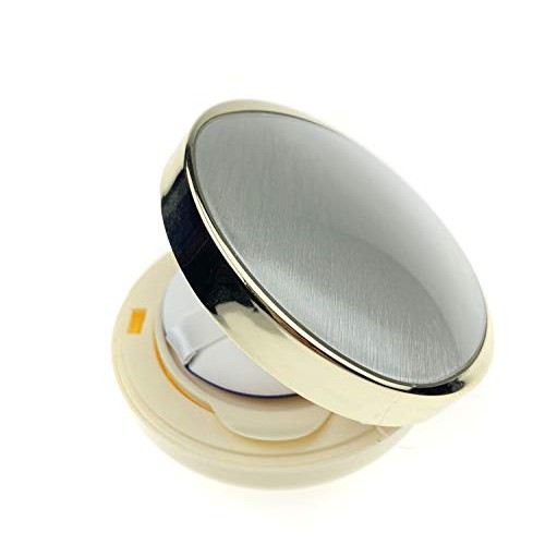 ASTRQLE 15ml 0.5oz Empty Luxurious Golden Portable Make-up Powder Container A...