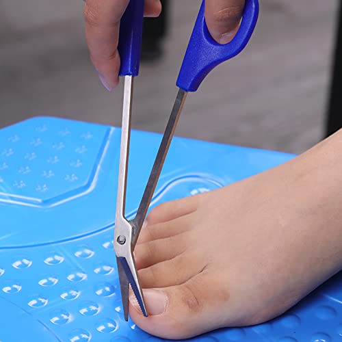 2 PACK Long Handle Toenail Clippers Scissors for Seniors,Toe Nail Cuticle Sci...