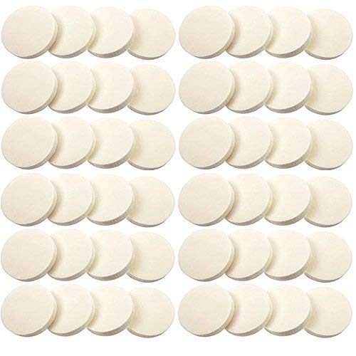48 Cosmetic Sponge Round Foam Pad Make Up Applicator Foundation Powder Blender