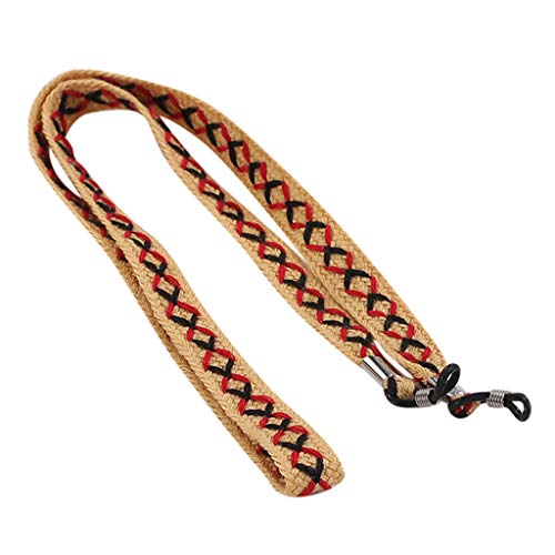 Atezch Eyeglass Chains,Adjustable Safety Eyewear Retainer Universal Sports Fi...