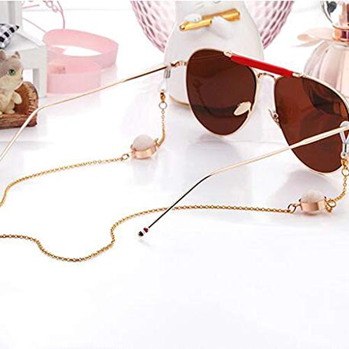 Atezch Eyewear Retainer,Eyeglass Chains Sunglasses Neck Strap Cords Beaded Re...