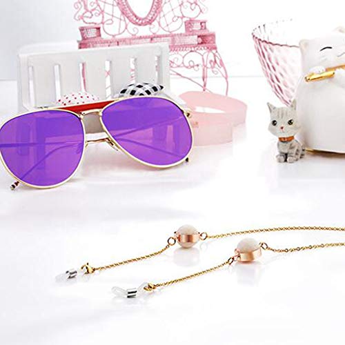 Atezch Eyewear Retainer,Eyeglass Chains Sunglasses Neck Strap Cords Beaded Re...
