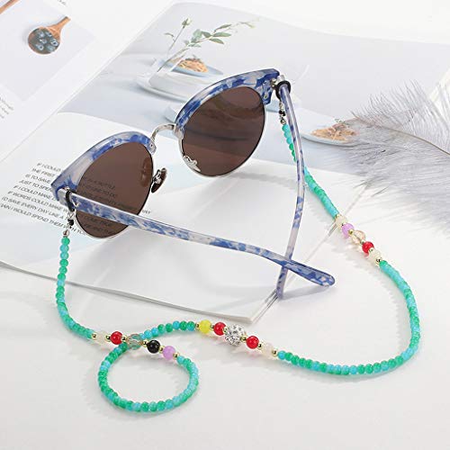 Atezch Safety Eyewear Retainer, Adjustable Eyeglass Chains Strap for Men Wome...