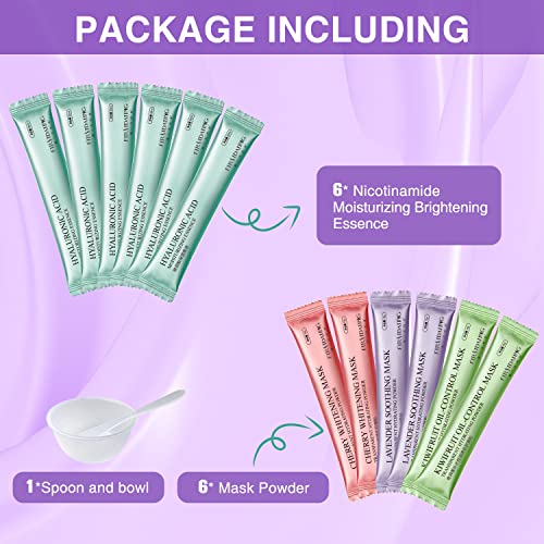 Jelly Mask for Skin Care, Lavender Gel Face Mask for whitening, Jelly Face Ma...