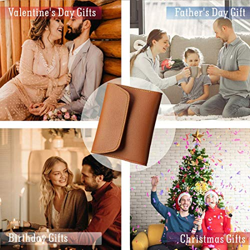 Gifts for Men/Women, Stainless Steel Manicure Set with PU leather case, Perso...