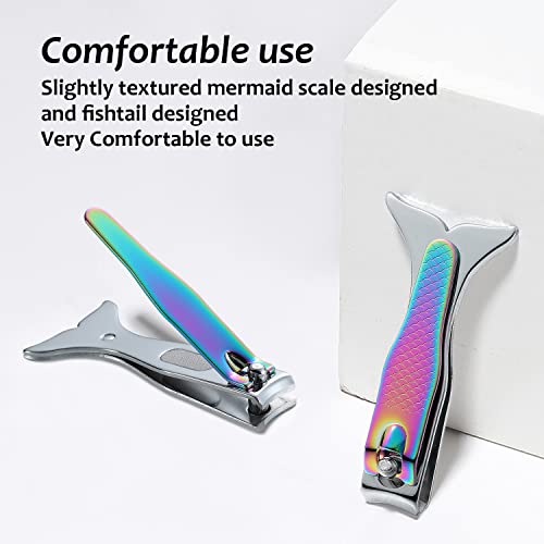 Mermaid Nail Clipper Set, Gifts for Girls and Women, Unique Gifts for Christm...