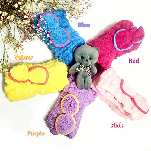 ATITOWEL Soft Cap Resistant Lined Shower Cap, Bath Towel Hat Hair, Quick Dryi...