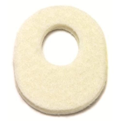 Atlas Biomechanics Callus Pads, 40/ Pack, 1/8" Adhesive Felt Oval Foot Cushions