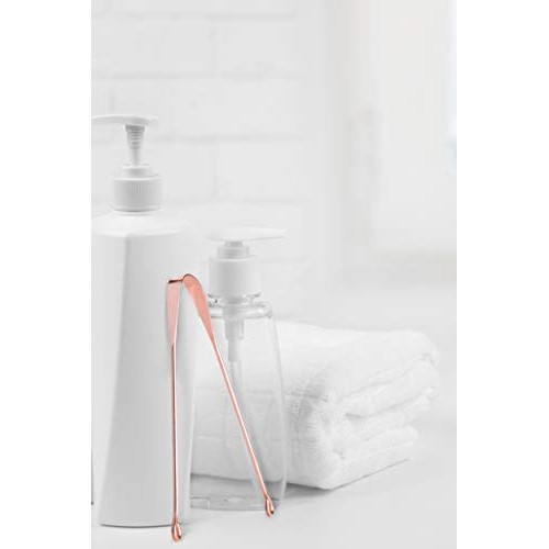 Atmiko Tongue Scraper, Ayurvedic Tongue Cleaner (Pack of 2) Pure Copper Metal...