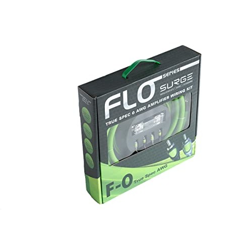 Atrend Surge F-0 Flo Series by 0 Gauge 5000W AWG Amplifier Installation Wirin...