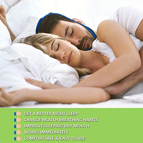 Anti Snoring Chin Straps,Ajustable Stop Snoring Solution Snore Reduction Slee...