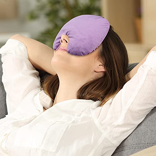Atsuwell Warm Compress Sinus Mask for Dry Eyes and Sinuses Pressure Relief, F...