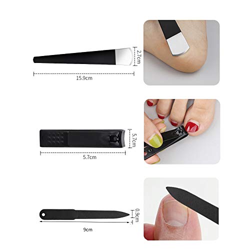 Foot Care Pedicure Callus Shaver Hard Skin Remover 10 Blades Ingrown Toenail ...