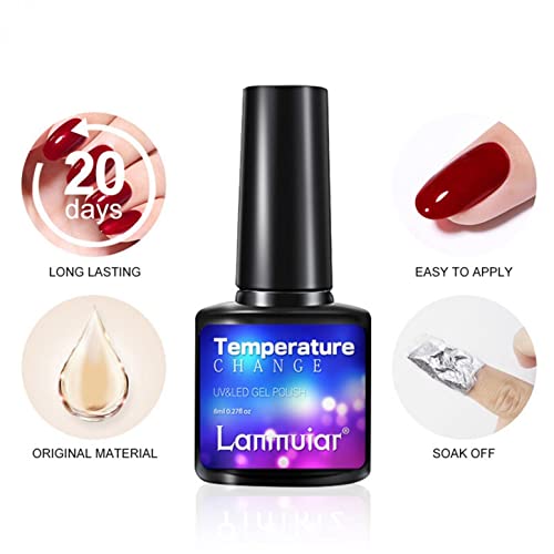 Gel Nail Polish Set - Manicure Sky Series Manicure Gel, Color Changing Nail P...
