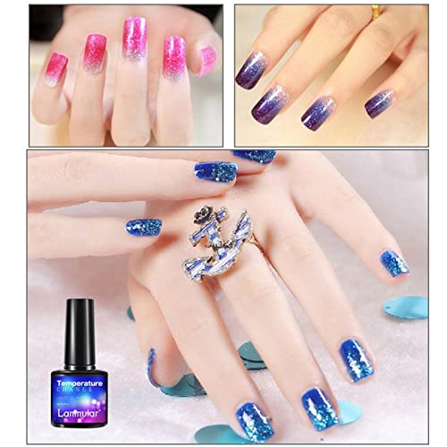 Gel Nail Polish Set - Manicure Sky Series Manicure Gel, Color Changing Nail P...