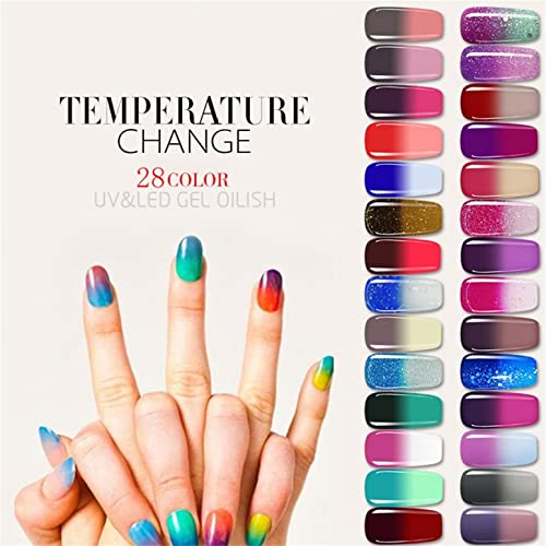 Gel Nail Polish Set - Manicure Sky Series Manicure Gel, Color Changing Nail P...