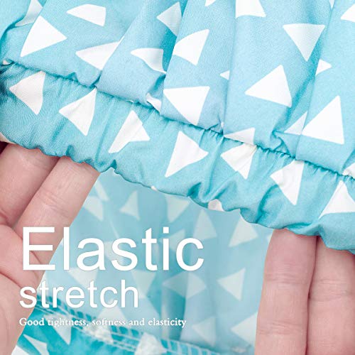 Auban Shower Cap Reusable,Ribbon Bow Bath Cap Oversized Large Design With Wat...