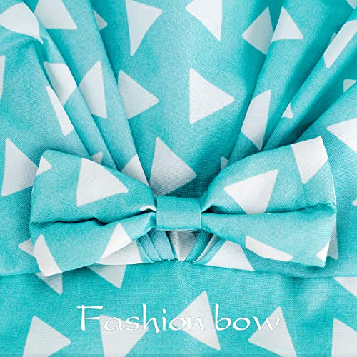 Auban Shower Cap Reusable,Ribbon Bow Bath Cap Oversized Large Design With Wat...