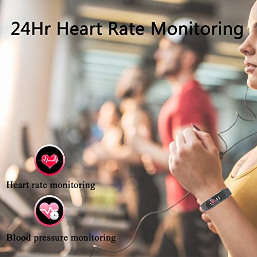 Fitness Tracker,Activity Tracker with Body Temperature Heart Rate Blood Press...