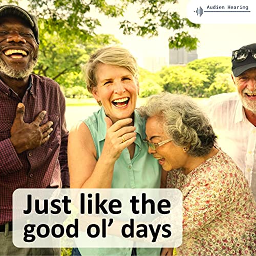 Audien ATOM Rechargeable Hearing Amplifier to Aid and Assist Hearing, Premium...