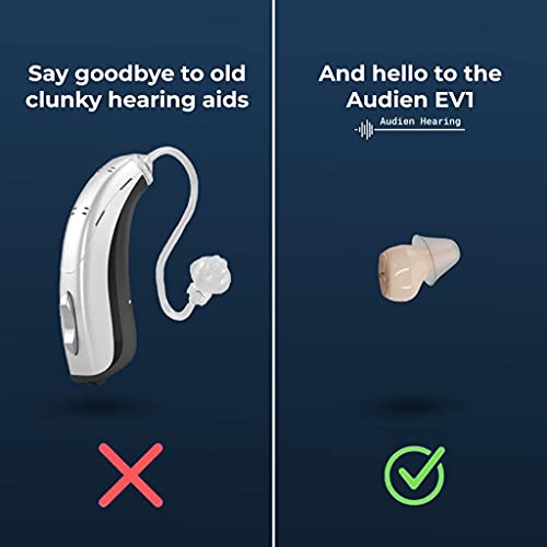 Audien Hearing EV1 Rechargeable Hearing Amplifier to Aid and Assist Hearing, ...