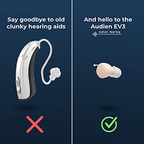 Audien Hearing EV3 Rechargeable Hearing Amplifier to Aid and Assist Hearing, ...