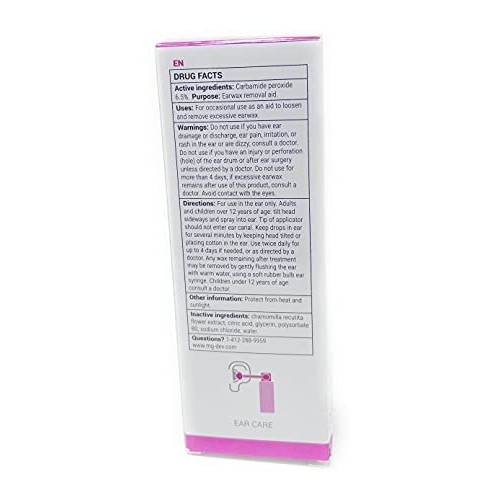 Audinell Ear Wax Removal Spray (50ml) | Ear Cleaner | Soothes & Prevents Irri...