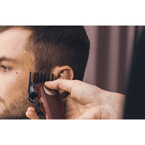 Clipper Guards Cutting Guides with Metal Clip Compatible with Wahl Clipper -A...
