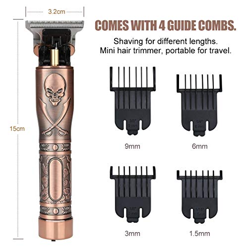 Pro T Outline Clippers Trimmer T Blade Hair Cutting Grooming Kits Set Cordles...