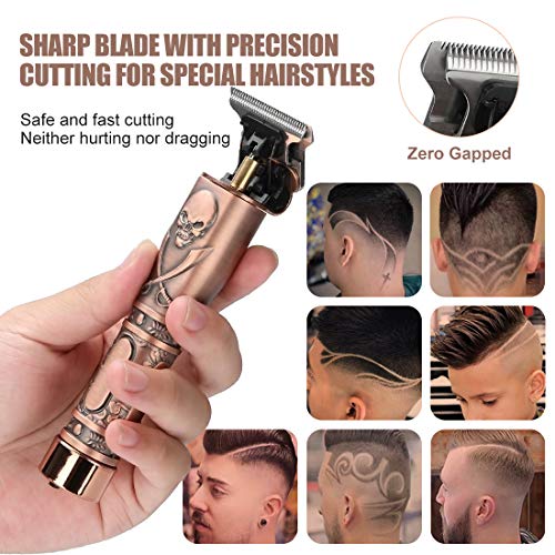 Pro T Outline Clippers Trimmer T Blade Hair Cutting Grooming Kits Set Cordles...