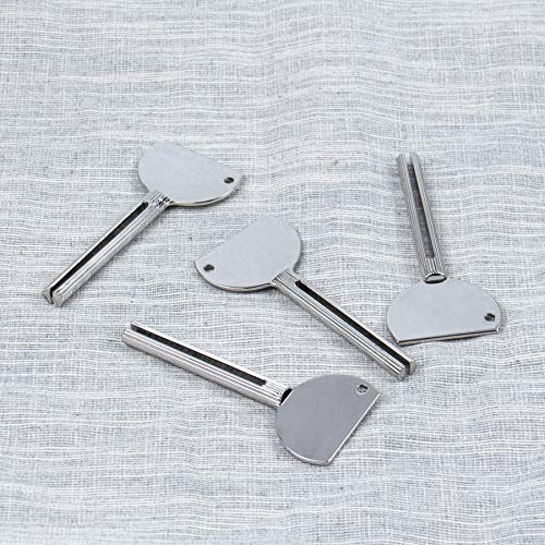 AUEAR, Stainless Steel Toothpaste Squeezer Tube Squeezers Key Squeezer Silver...