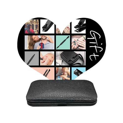 8 PCS Premium Manicure Set, AULLUA Nail Clippers, Professional Grooming Gift ...