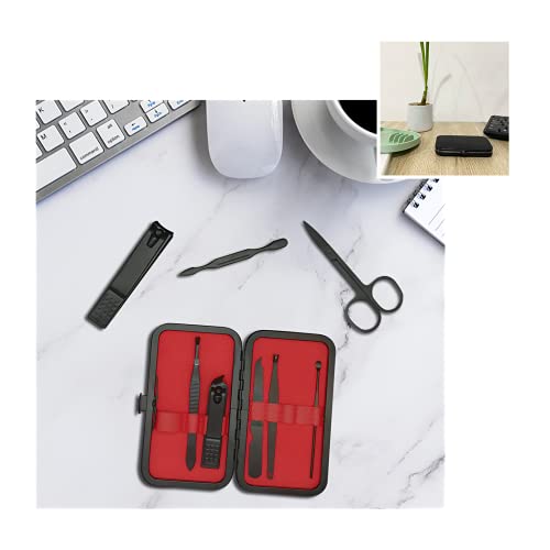 8 PCS Premium Manicure Set, AULLUA Nail Clippers, Professional Grooming Gift ...