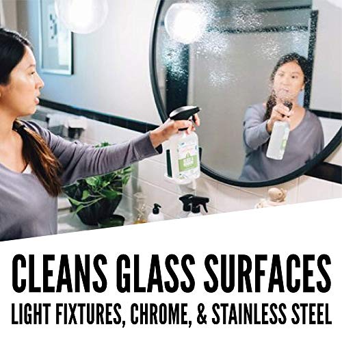 Aunt Fannie’s Glass & Window Cleaning Vinegar Wash, Natural Streak-Free Glass...