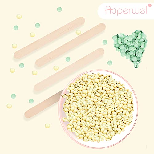 Hard Wax Beads for Hair Removal (300g/10.5oz) Painless Wax Beans for Full Bod...