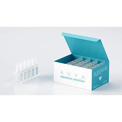 Avya 100% Pure Sea Salt Saline Sinus Rinse Solution 5 ml for Use with Avya St...