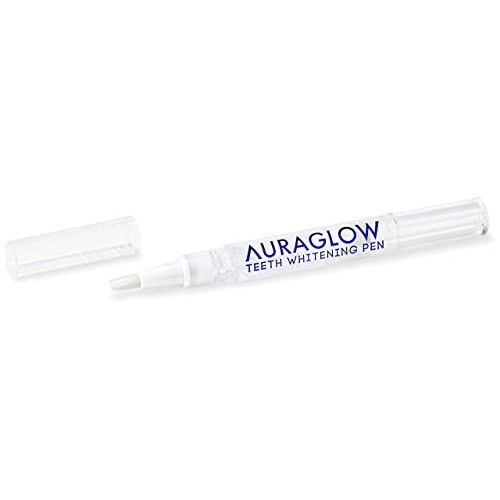 AuraGlow Teeth Whitening Pen, 35% Carbamide Peroxide, 15+ Whitening Treatment...