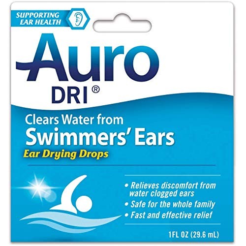 Auro-Dri Ear Water-Drying Aid | 1 Ounce | Pack of 2