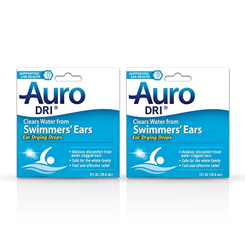 Auro-Dri Ear Water-Drying Aid | 1 Ounce | Pack of 2