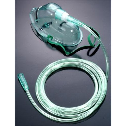 Ausilium Oxygen Therapy Mask - With Tube