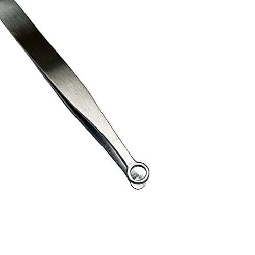 [Upgraded Version] AUSOMTEK Nose Hair Trimming Tweezers, Ear Hair Trimming Tw...