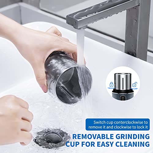 Cordless Electric Pill Crusher Grinder Pulverizer - Grind and Pulverize Multi...
