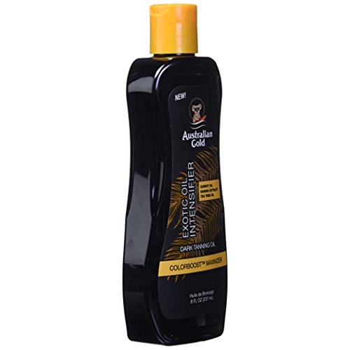 Australian Gold Dark Tanning Exotic Oil, 8 Ounce, Carrot Extract Formula